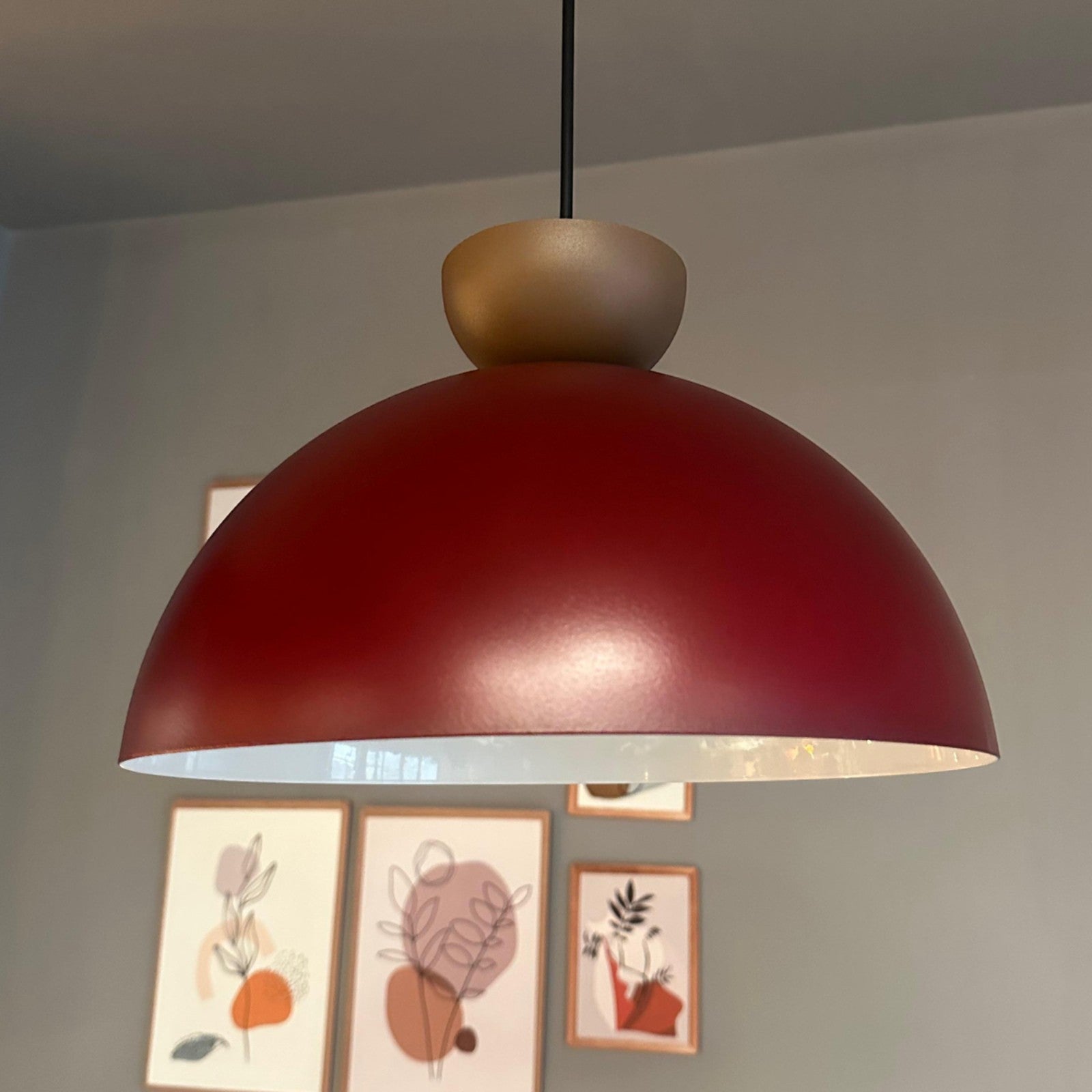 Pendelleuchte Yimpi Hängelampe Industrial Ø30 cm, E27, Moderne Lampe